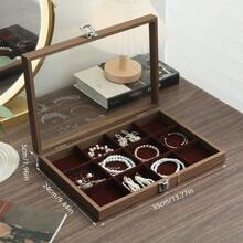 1 件珠宝展示托盘，适用于项链、耳环、手链、戒指和耳环，适合阳光旅行和返校使用 - 彩色 - 查看 19