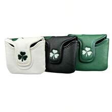 غطاء البوتر الحظ لرأس النادي المندبل المضرب مقاوم للماء من جلد البي يو عالي الجودة، غطاء صغير للرأس المندبل للنادي الغولف - متعدد الألوان - مشاهدة 3