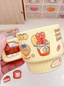 Juego de 10/50/100 pegatinas de dibujos animados lindos, pegatinas transparentes para cuentas manuales, acabado brillante, apropiadas para decorar portátiles, guitarras, botellas de agua y maletas, cada diseño es único.