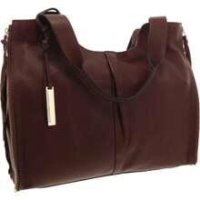 Vince Camuto Corla Womens Pebbled Leather Tote Handbag