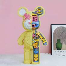 8900 Stücke mechanischer Bären Bauklötze 3D Puzzle, Dekoration für den Schreibtisch, Wohnzimmer Ornament, geeignet für Jugendliche, Geschenke für Halloween & Weihnachten