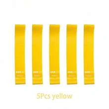 5Pcs/Set Yoga Resistance Rubber Bands Bodybuilding Elastic Bands Pilates Exercis-2025