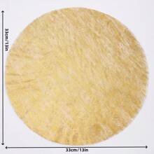 15/30/60/120pcs Net Mesh Gold Foil Disposable Placemats, Suitable For Birthday Party, Holiday, Wedding, Dinner, Barbecue, Indoor&Outdoor Dining, Heat Insulation, Table Protection, Kitchen Table Decor