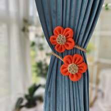 4pcs/2pcs/1pc Rope Curtain Binding - Modern Simple Design, Multifunctional, No-Punch Buckle, Perfect For Living Room Home Decor & Gift Giving - one-size - View 24