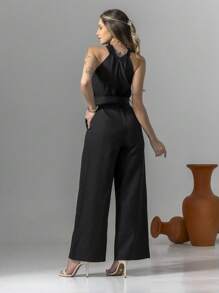Tailored Overalls M3094 - Black - View 2