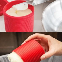 1/2 Stücke Sparschwein-förmiger Fett-Aufbewahrungsbehälter, Silikon Speckfett Aufbewahrung Sieb, Speckfett Kollektor