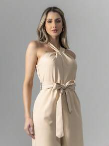 Tailored Overalls M3094 - Beige - View 8