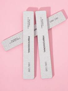 3/5/10/25pcs Nail Files, 100/180 Grit Sandpaper Nail Files, 10pcs Professional Washable Double-Sided Coarse Foot File, Heavy Duty, For Acrylic Nail Removal, Pedicure Manicure Tools - Multicolor - View 12