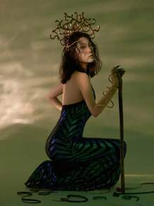 Băng đô hình rắn Medusa, mũ đội đầu nữ thần Hy Lạp, phụ kiện trang trí tiệc, phụ kiện cosplay, trang trí biểu diễn sân khấu, trang phục chụp ảnh, món quà hoàn hảo cho gia đình và bạn bè. - Nhiều màu - Xem 8