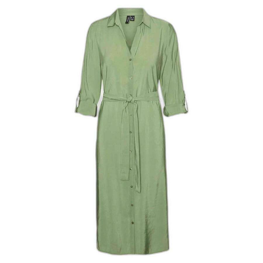 Vero Moda Vestido 10278794-LODENFROST para Mujer en color Verde ✅ Entrega 24/72h a España (península) - Verde - Ver 1