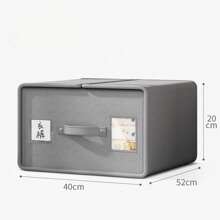 1 PC Oxford Cloth Bed Sheet Storage Box Clothing Fabric Four-Piece Storage Blanket Quilt Storage Box Home Large Capacity - Multicolor - View 4