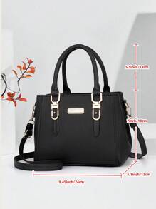 女士时尚百搭休闲简约单肩包和手提包