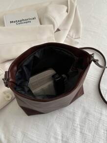 2025 Year Round Casual Commute Tote Bags For Women, Solid Color Bucket & Shoulder Messenger Bags, Popular Fashion Handbags