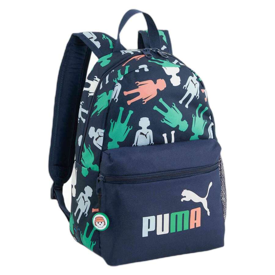 Puma Unisex Playmobil Backpack For Children In Blue ✅ Delivery 24/72h To Spain (Peninsula) - Blue - View 1
