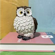 Resin Simulated Owl Ornaments, Furniture Cabinet Desktop Decorative Crafts Gifts Birthday Graduation