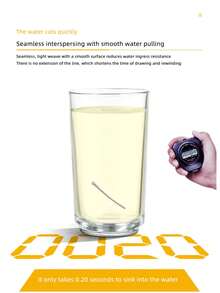 قطعة واحدة خيط صيد ضفيرة مقاوم للتلاشي بطول 100م، ذو 4 خيوط، مناسب لصيد الأمواج - رمادي - مشاهدة 4