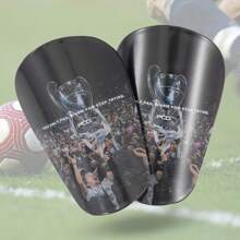 1 Pair Ultra-Mini Football Shin Guards - Extremely Small Football Inserts - Ultralight And Comfortable Unisex Shin Pads - Multicolor - View 11