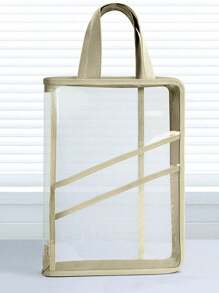 A4 Handheld Subject Folder Zipper Pouch, Student Exam Use File Organizer Bag, Waterproof Document/Paper Storage Bag - Multicolor - View 15