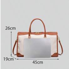 Individualisierbare Buchstaben Reisetasche, große Kapazität Handtasche, Tragetasche für Schwangerschaft Krankenhaus, Gym, Segeltuch, multifunktional, vielseitig, große Kapazität, leicht, funktional, praktisch für Studenten-Wohnheime, für Lehrer, für Jungen und Mädchen, für Teenager, Mittel- und Oberstufenschüler, Studenten