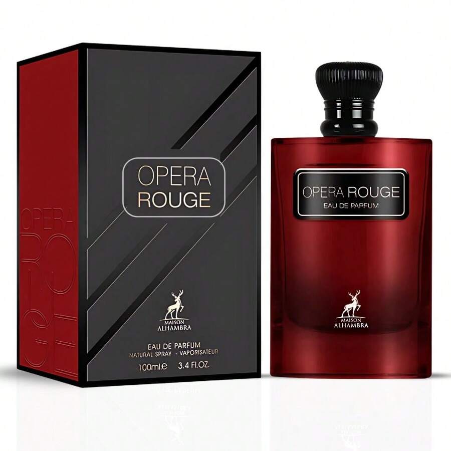 Opera Rouge Eau De Parfum Spray 100ML (3.4 OZ) By Maison  | A Playful Blend Of Fruity, Floral, & Creamy Warmth. - Floral - View 1