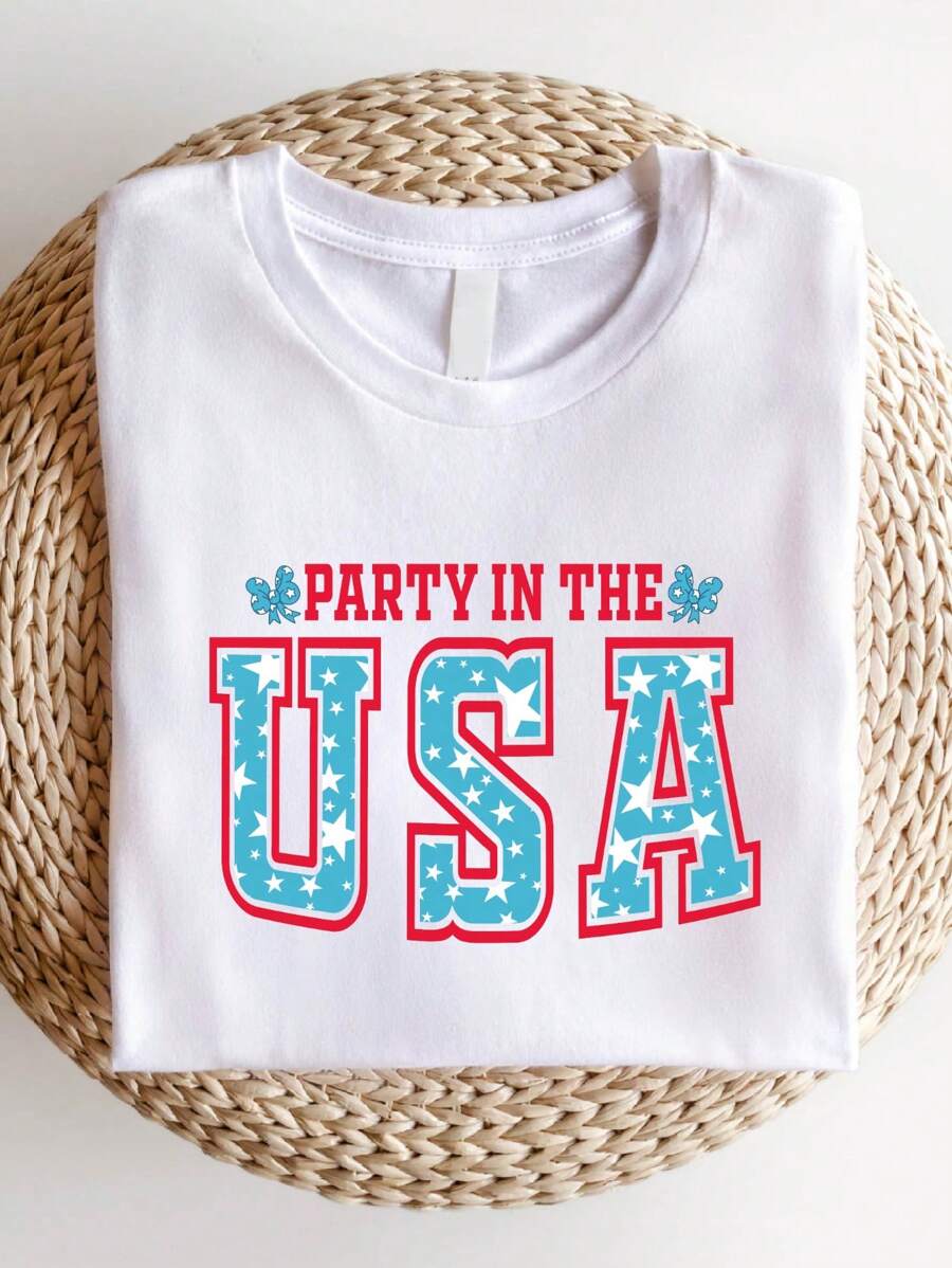 USA Party Shirt, 4th Of July Celebration T-Shirt, 1776 Tee, Gift For Americans, Funny Fourth Of July Shirts, Patriotic T-Shirts, Patriot Family Tees. SD-2852