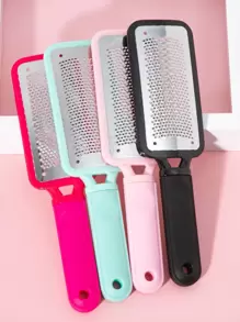 1/2pcs Foot File Kit – Stainless Steel Colossal + Fine Foot Rasp – Salon-Grade Cracked Heel Scrubber Pedicure Tools – Wet & Dry Dead Skin, Corn, Callus Remover For Feet