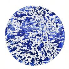 12 tovagliette monouso 40/50 dorate, 13" tovagliette rotonde in maglia metallica glitterata e dorata, centrini di carta velina metallica dorata, decorazioni da tavolo per matrimonio, compleanno e feste