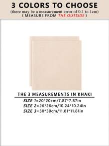 2 peças de tecido bordado à mão bege/cáqui/preto, tecido bordado uniformemente costurado com maciez média e superfície limpa, ideal para artesanato faça você mesmo