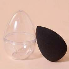 1 Makeup Sponge With Storage Box, 2 Powder Puff Sets, Beauty Egg + Storage Box Set Portable Makeup Sponge For Daily Makeup