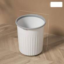 1 件 INS 风格垃圾桶，大容量，适用于家庭、客厅、厨房、卧室、浴室、办公室、废纸篓 - 彩色 - 查看 7