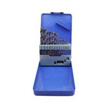 13 件钴钻头套装，M35 高速钢麻花钻头，适用于硬化金属、不锈钢、铸铁和木材/塑料。 - 銅色 - 查看 5