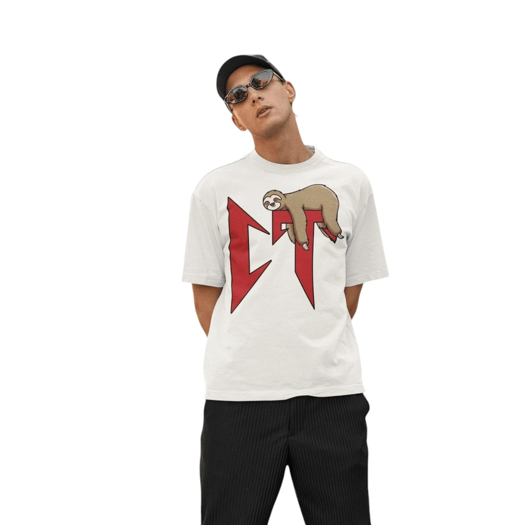 Playera Camiseta Oversize CT Corridos Tumbados LL Hombre Caballero