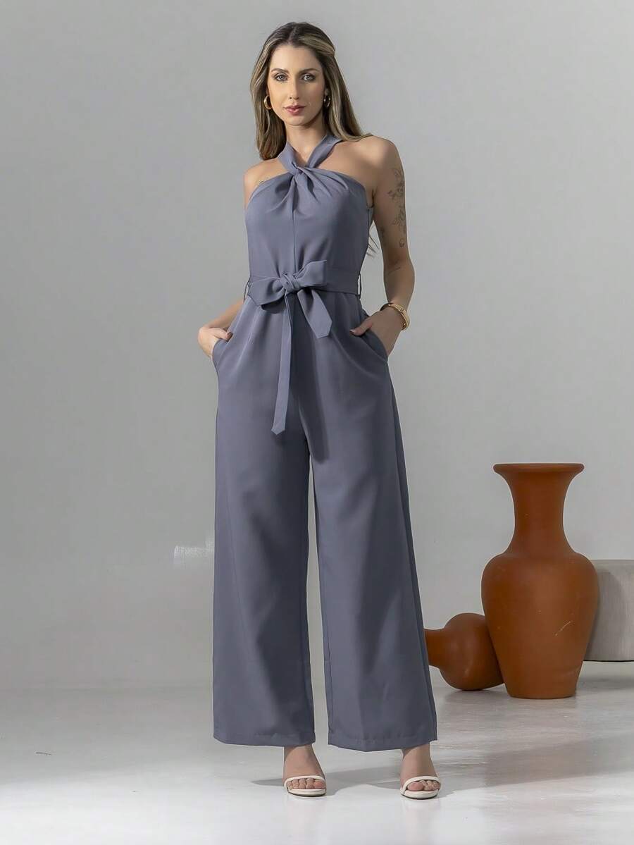 Tailored Overalls M3094 - Grey - View 1
