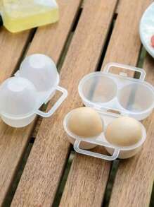 1 件便携式鸡蛋收纳盒、鸡蛋托盘，适合家庭和户外，携带方便，个性化烹饪，送给爸爸的礼物