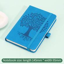 Carnet de notes portable de style rétro format A6, mini bloc-notes minimaliste de poche, pages intérieures à grille blanche, petit journal intime, cahier de croquis, cadeau de récompense pour étudiant, 8 options de couleurs, fournitures scolaires, rentrée des classes