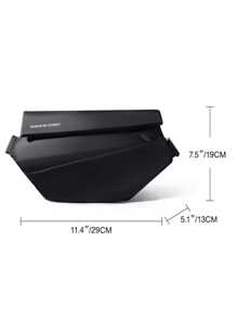 Unisex Waterproof Waist Bag Shoulder Bag - Fashion Casual Waterproof Chest And Back - 綠色 - 查看 9
