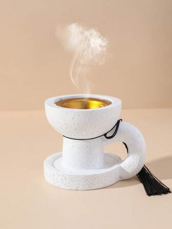 A Cup Of Exquisite Synthetic Resin Incense Burner Desktop Joker Home Holiday Gift Incense Burner