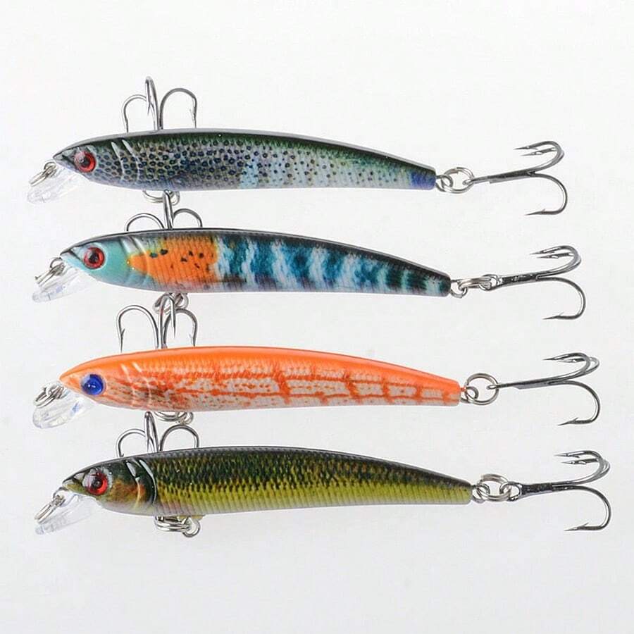Luya Bait Minnow Hard Bait Paint Bionic Bait Simulation Bait Fish - Multicolor - View 1