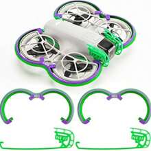 1 Set DJ Neo Drone Propeller Guards And Camera Gimbal Protective Cover, Anti-Collision Anti-Scratch Covers, In Orange And Green Colors, Professional Drone Protective Accessories (Batteries Not Included)