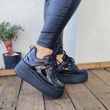 tenis casual - Negro - Ver 1