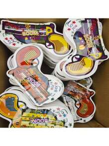 20pcs/Pack Handhold Pull String Party Popper, Birthday Party Celebratory Atmosphere Popper, Automatically Inflated Wedding Confetti Shooter - Multicolor - View 1