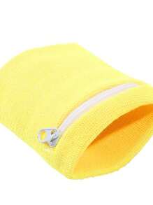 带拉链袋的运动腕带跑步运动臂带袋适用于 MP3 钥匙卡收纳袋篮球防汗腕带袋