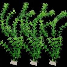 Artificial Aquarium Plants, ABS Plastic Fish Tank Aquatic Decorations, Realistic Aquatic Plant Decorations For Home Aquariums