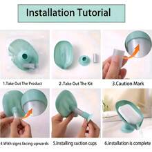 1pc, Leaf-Shaped Soap Box With Suction Tray, Drain Soap Holder Suitable For Shower Sponge Containers, Kitchen And Bathroom Accessories, Kitchen, Bathroom, Toilet Wall Mounted Soap Box Suction Holder, No Drilling Creative Drip Proof Storage Home Bathroom Decor Summer