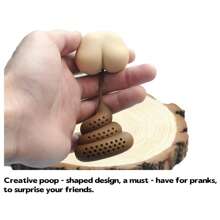 1pc Poop - Gevormde theezeef, Siliconen Prank Butt - Gevormde thee-infuser, Theeset, Theefilter
