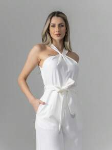 Tailored Overalls M3094 - White - View 7
