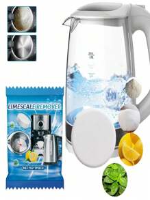 Multi-Purpose Descaling Effervescent Tablets, Water Scale Cleaning Fizzers For Electric Kettles And Scale Removal Tablets