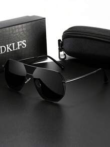 1副高品质大框经典时尚眼镜，简约时尚，男士必备，驾驶完美之选。时尚驾驶眼镜，复古百搭方形眼镜，男女皆宜，适合户外派对、度假旅行、驾驶、拍照道具等场合。黑色经典休闲眼镜，户外徒步驾驶时尚眼镜。 - A - 查看 6