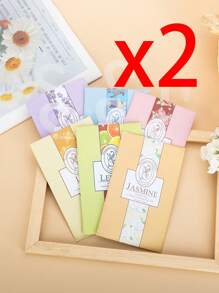 1/6/12pcs,Hanging Wardrobe Scented Sachet, Wardrobe Odor Removal Scented Bag, Portable Sachet, Wardrobe Air Fresheners, Household Gadgets, Apartment Essentials, Back To School Supplies