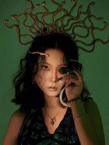 Băng đô hình rắn Medusa, mũ đội đầu nữ thần Hy Lạp, phụ kiện trang trí tiệc, phụ kiện cosplay, trang trí biểu diễn sân khấu, trang phục chụp ảnh, món quà hoàn hảo cho gia đình và bạn bè. - Nhiều màu - Xem 7